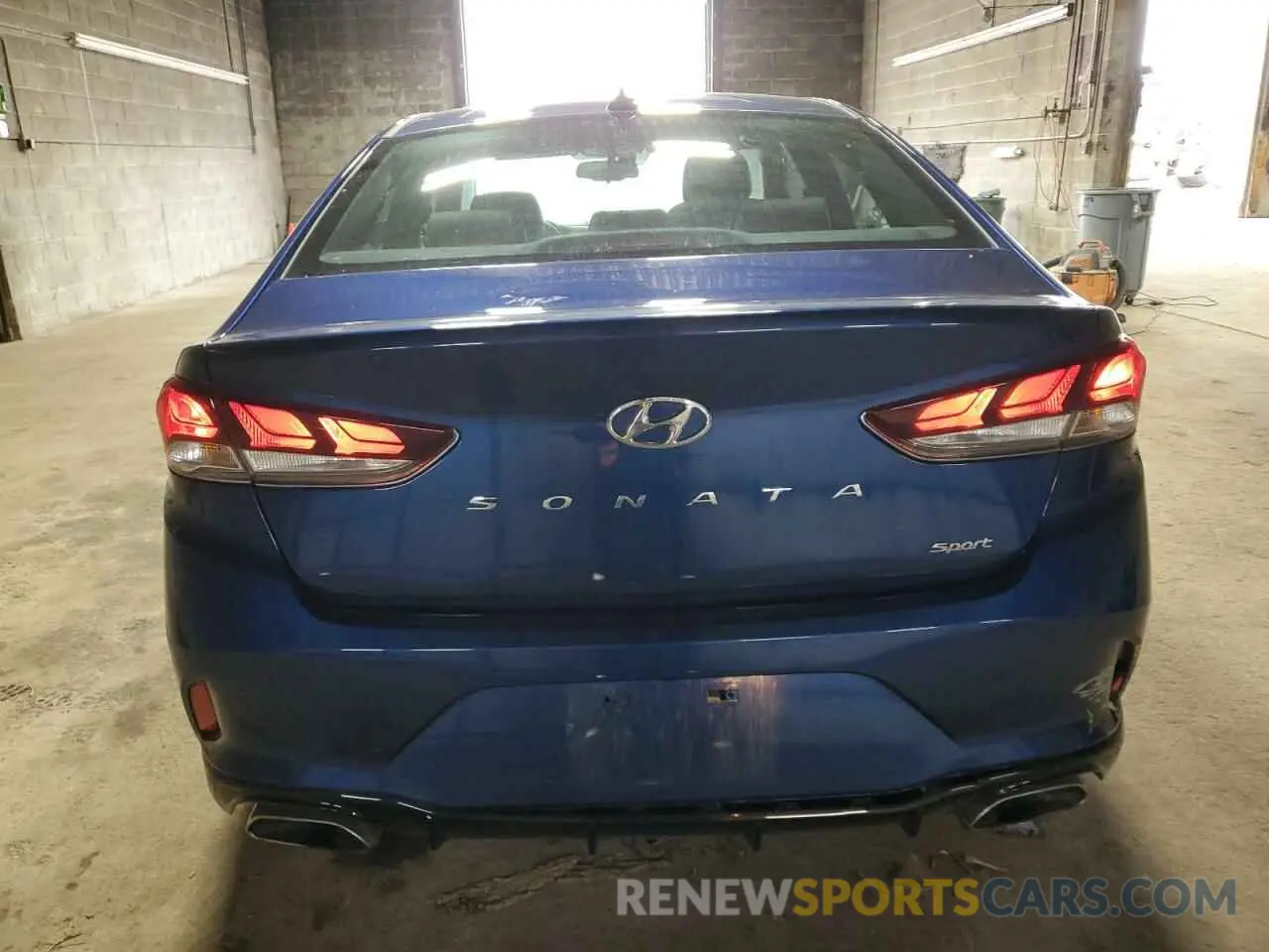 6 Photograph of a damaged car 5NPE34AFXKH812760 HYUNDAI SONATA 2019