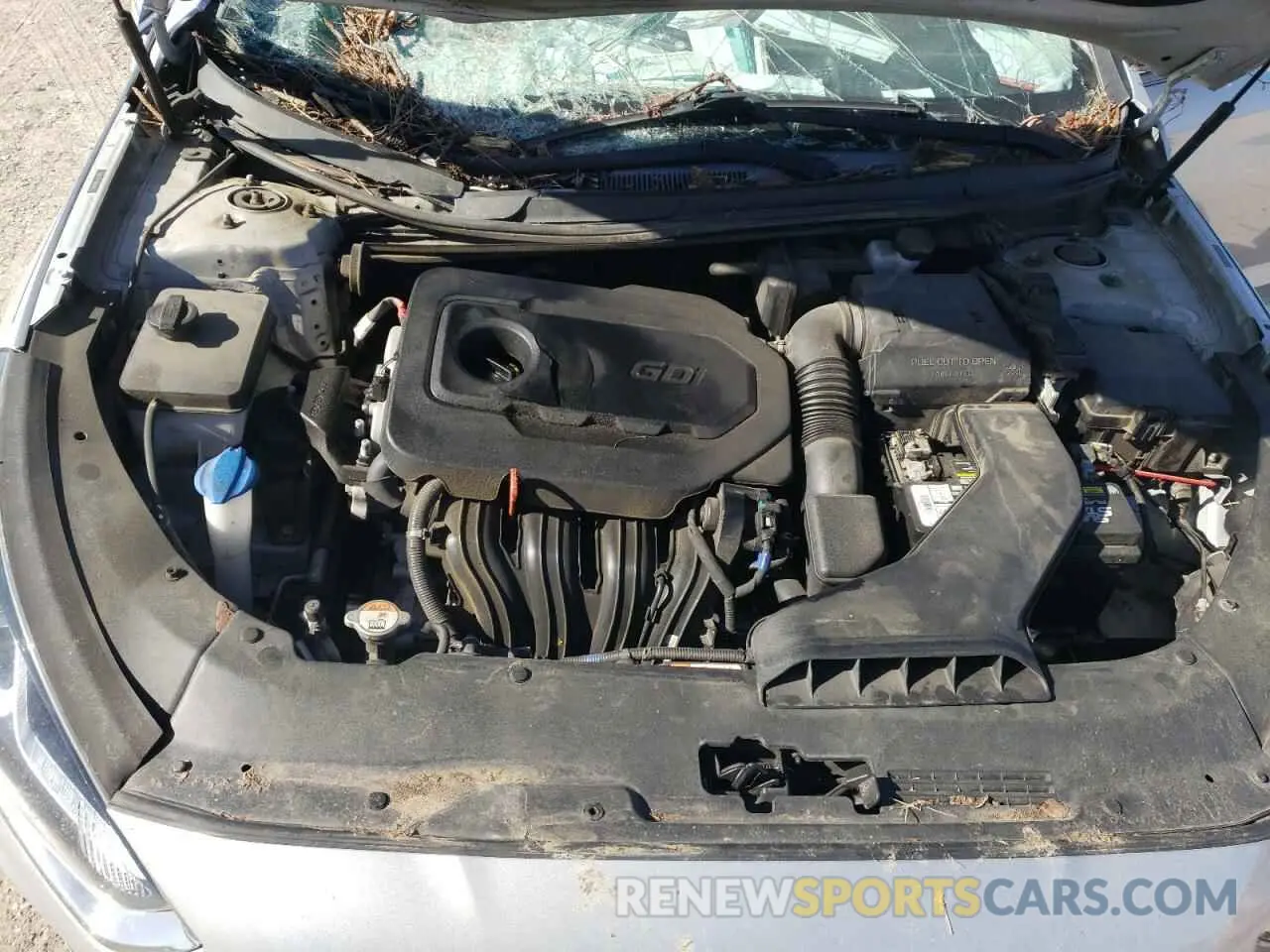 11 Photograph of a damaged car 5NPE34AFXKH820017 HYUNDAI SONATA 2019