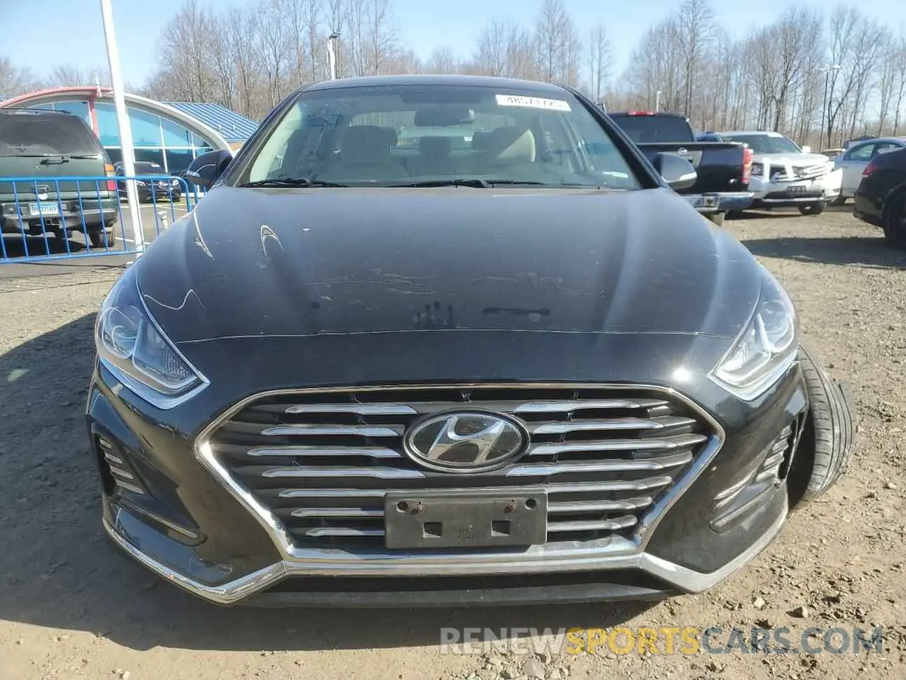 5 Photograph of a damaged car KMHE24L39KA091873 HYUNDAI SONATA 2019