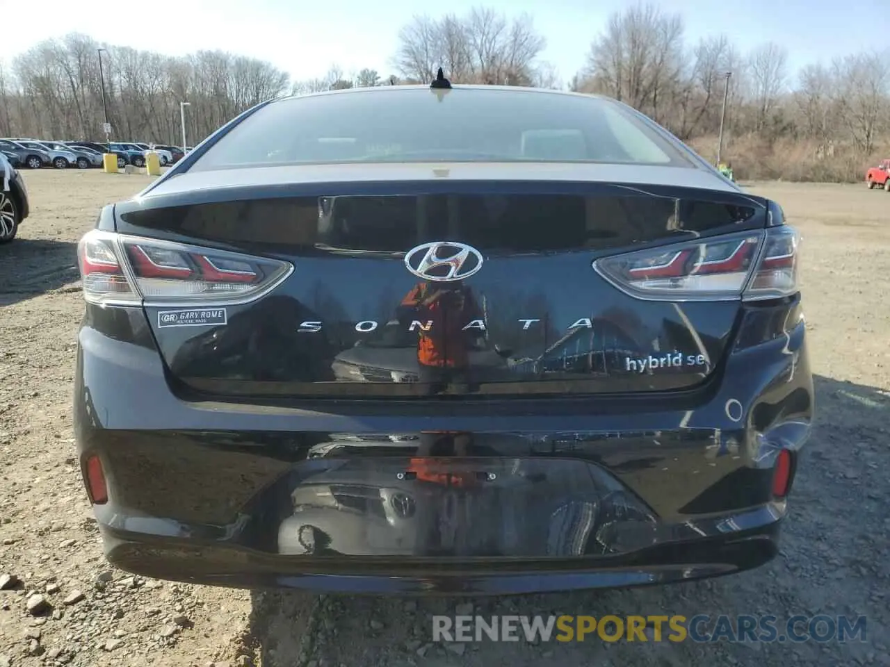 6 Photograph of a damaged car KMHE24L39KA091873 HYUNDAI SONATA 2019