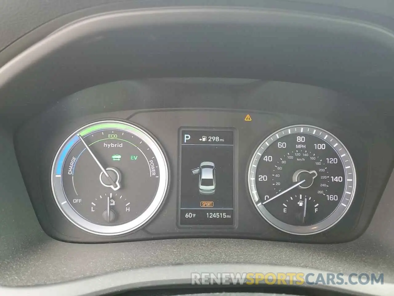 9 Photograph of a damaged car KMHE24L39KA094160 HYUNDAI SONATA 2019