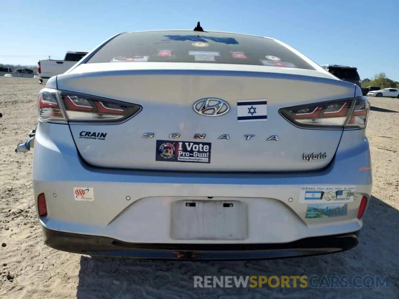 6 Photograph of a damaged car KMHE34L3XKA089241 HYUNDAI SONATA 2019