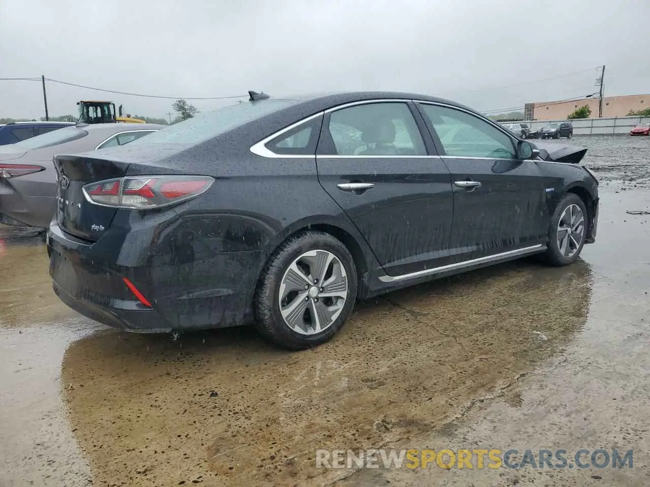 3 Photograph of a damaged car KMHE54L25KA093361 HYUNDAI SONATA 2019