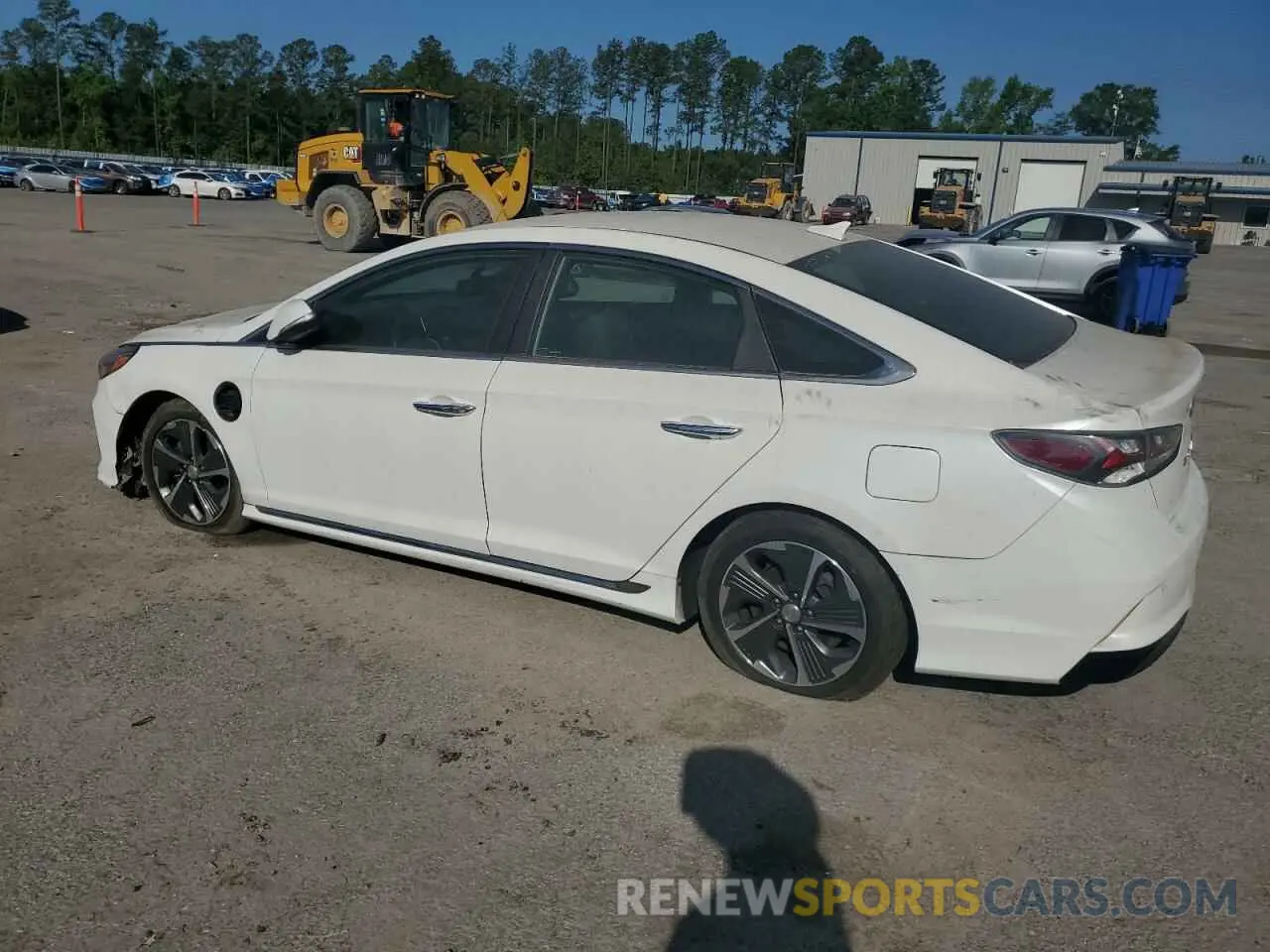 2 Photograph of a damaged car KMHE54L27KA091112 HYUNDAI SONATA 2019