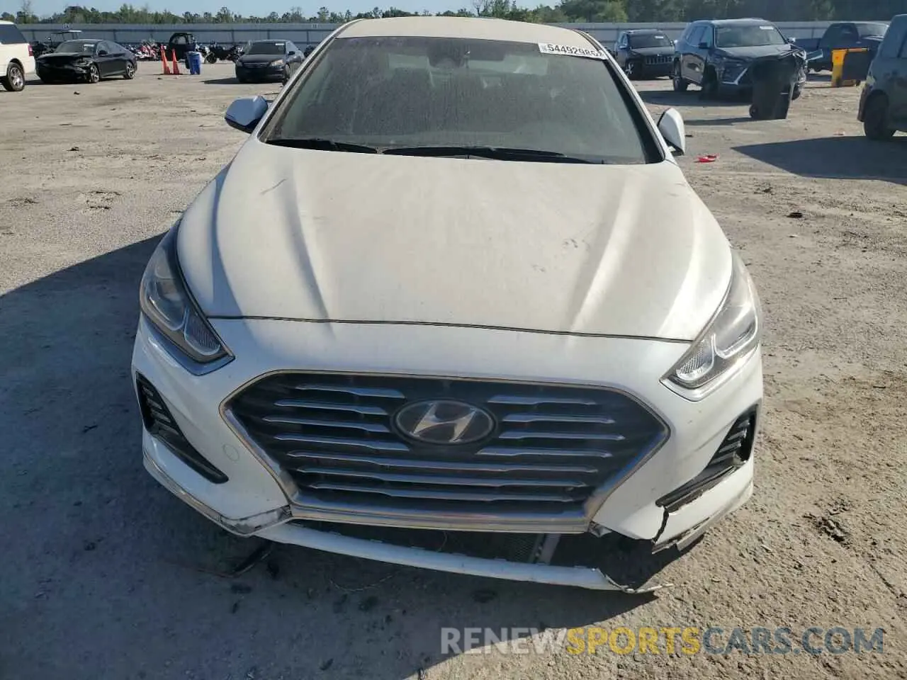 5 Photograph of a damaged car KMHE54L27KA091112 HYUNDAI SONATA 2019
