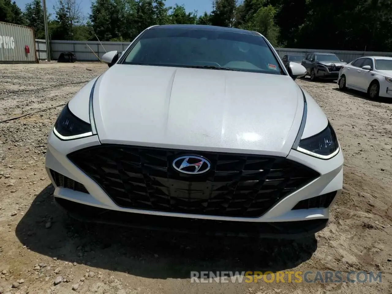 5 Photograph of a damaged car 5NPEF4JA0LH028116 HYUNDAI SONATA 2020