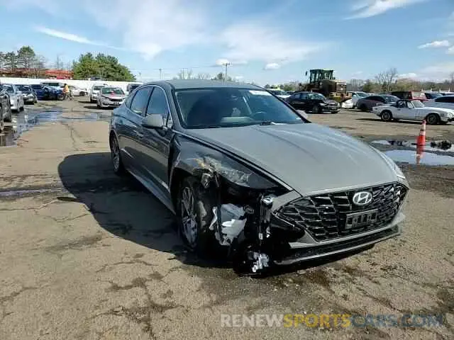 13 Photograph of a damaged car 5NPEF4JA0LH033137 HYUNDAI SONATA 2020