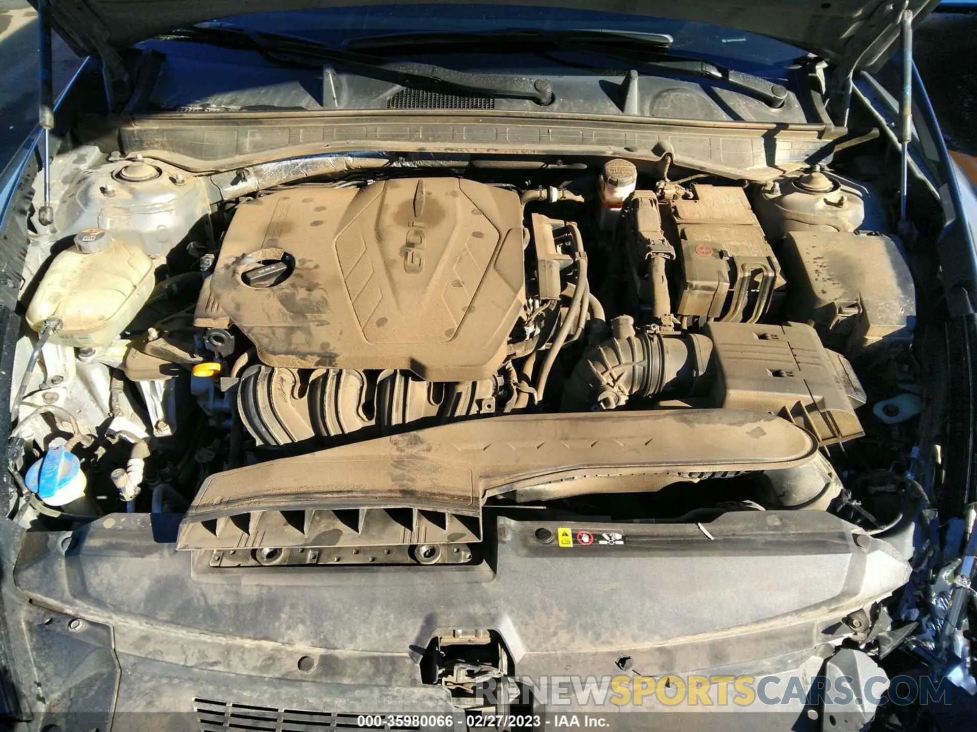 10 Photograph of a damaged car 5NPEF4JA0LH034840 HYUNDAI SONATA 2020