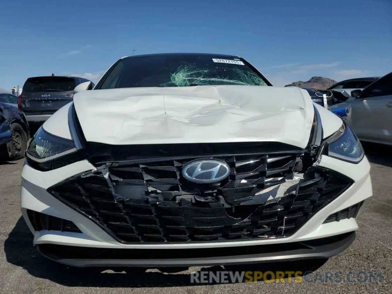 5 Photograph of a damaged car 5NPEF4JA0LH039004 HYUNDAI SONATA 2020