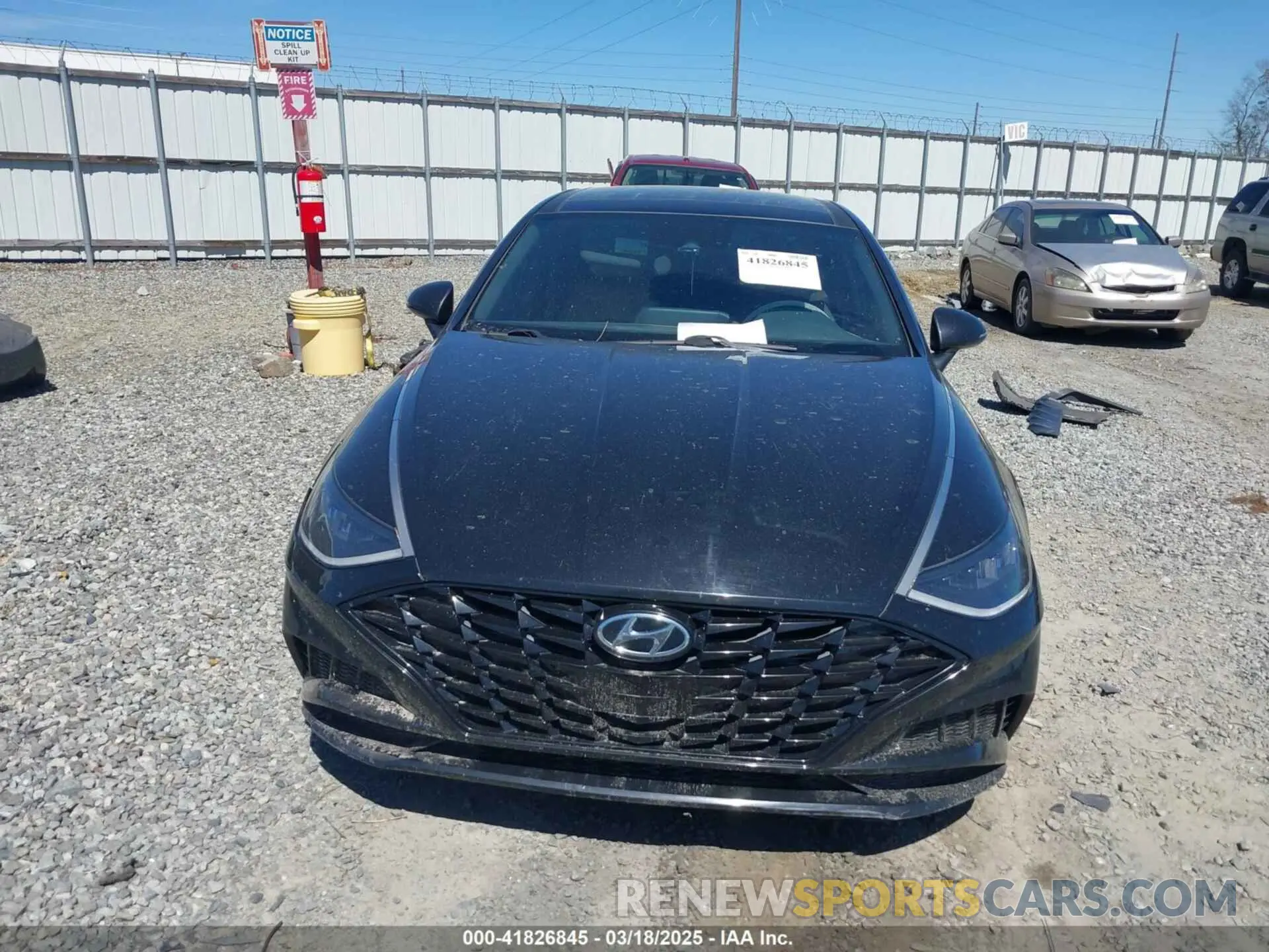 13 Photograph of a damaged car 5NPEF4JA0LH058992 HYUNDAI SONATA 2020