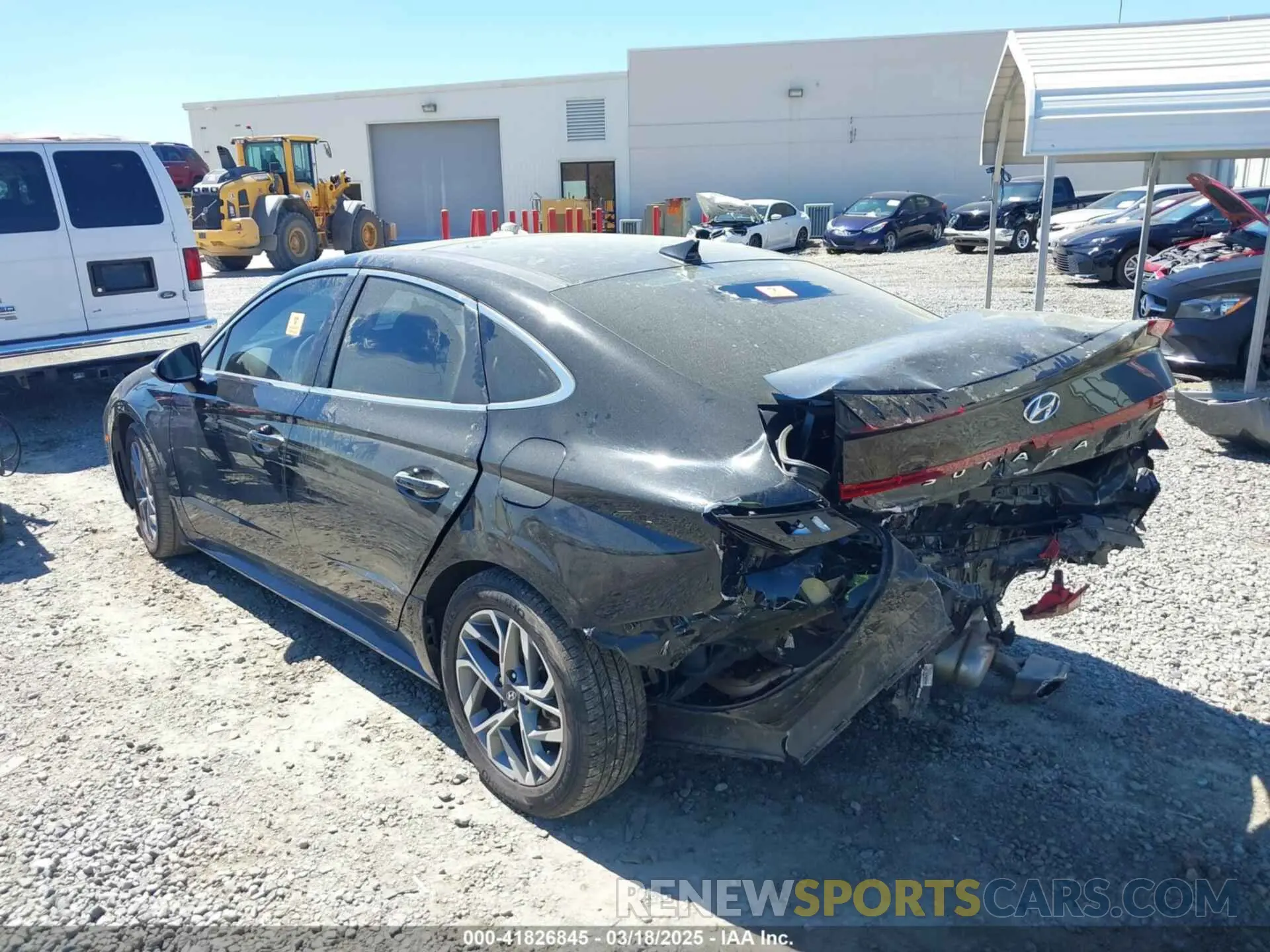 6 Photograph of a damaged car 5NPEF4JA0LH058992 HYUNDAI SONATA 2020