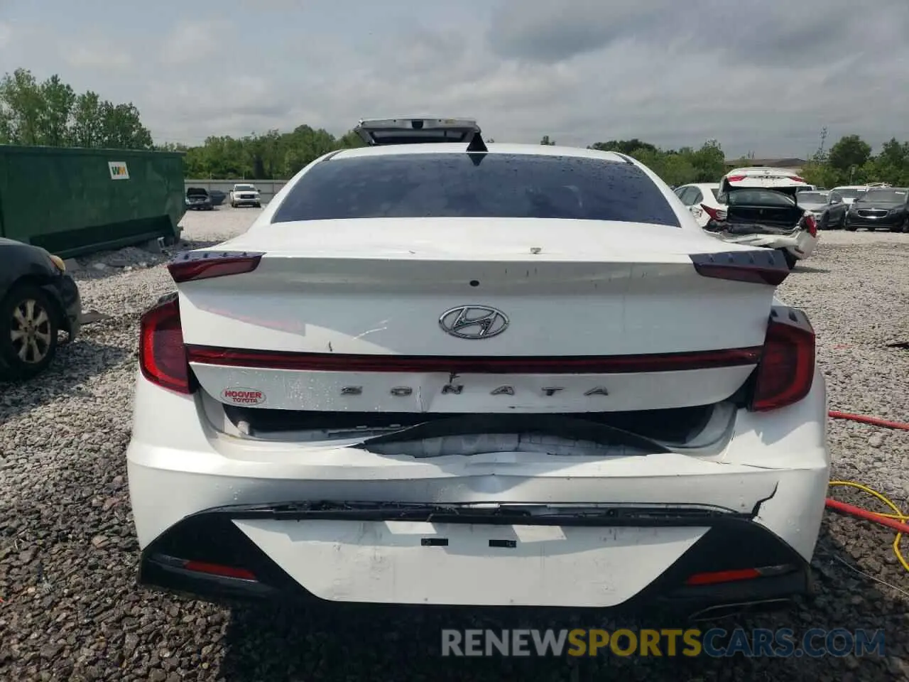6 Photograph of a damaged car 5NPEF4JA1LH034085 HYUNDAI SONATA 2020