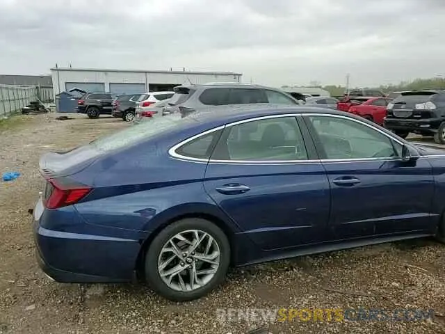 13 Photograph of a damaged car 5NPEF4JA1LH042834 HYUNDAI SONATA 2020