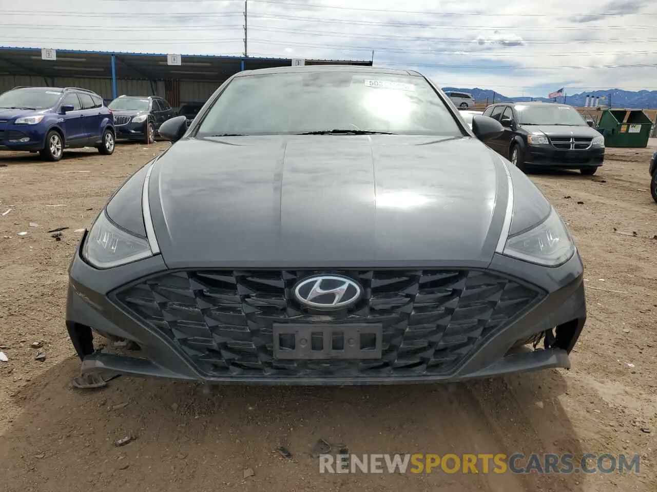 5 Photograph of a damaged car 5NPEF4JA3LH000813 HYUNDAI SONATA 2020