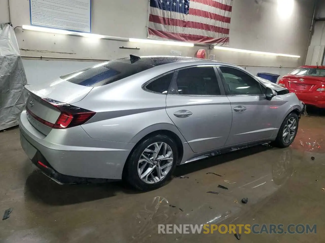 3 Photograph of a damaged car 5NPEF4JA3LH054175 HYUNDAI SONATA 2020