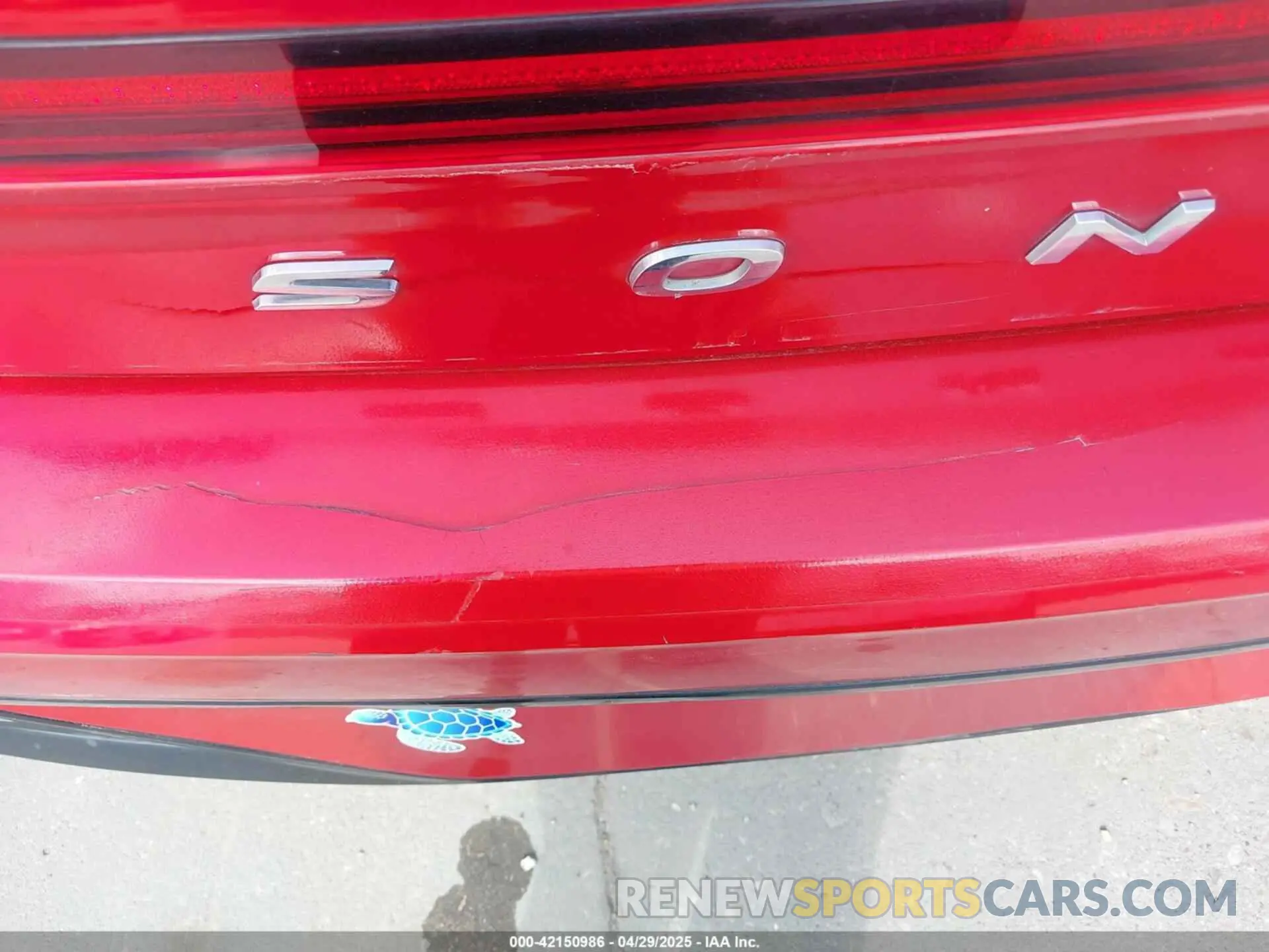 22 Photograph of a damaged car 5NPEF4JA3LH058839 HYUNDAI SONATA 2020
