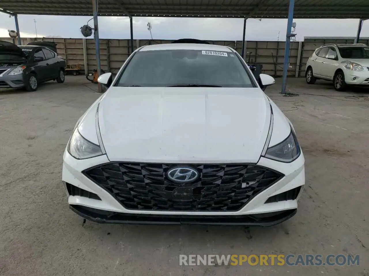 5 Photograph of a damaged car 5NPEF4JA3LH058842 HYUNDAI SONATA 2020