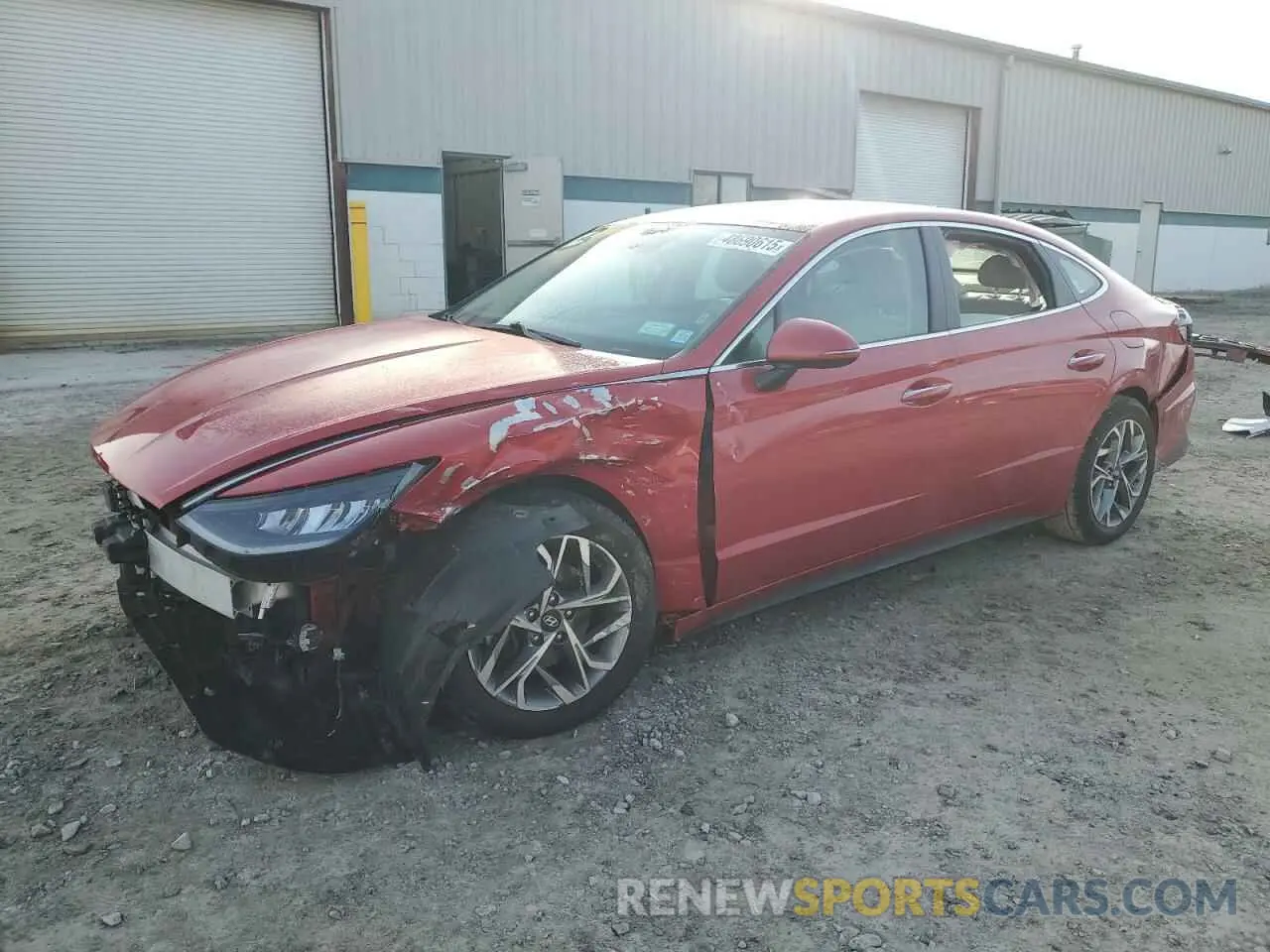 1 Photograph of a damaged car 5NPEF4JA4LH002019 HYUNDAI SONATA 2020