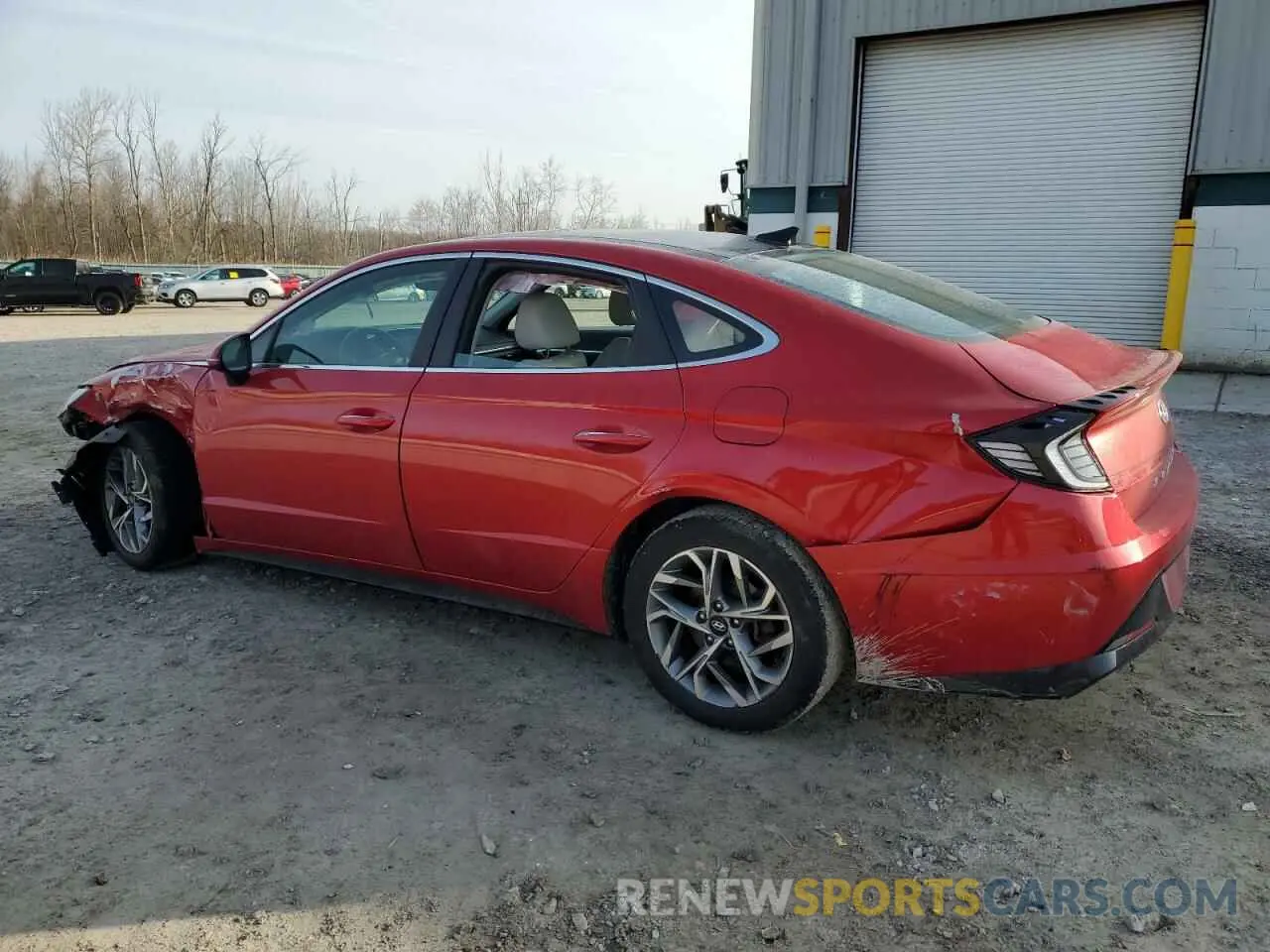 2 Photograph of a damaged car 5NPEF4JA4LH002019 HYUNDAI SONATA 2020