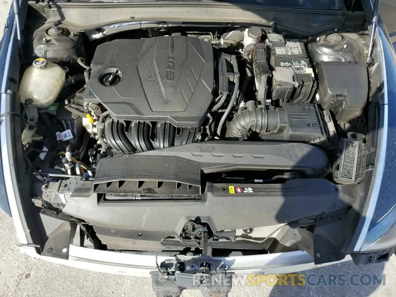 11 Photograph of a damaged car 5NPEF4JA4LH014431 HYUNDAI SONATA 2020