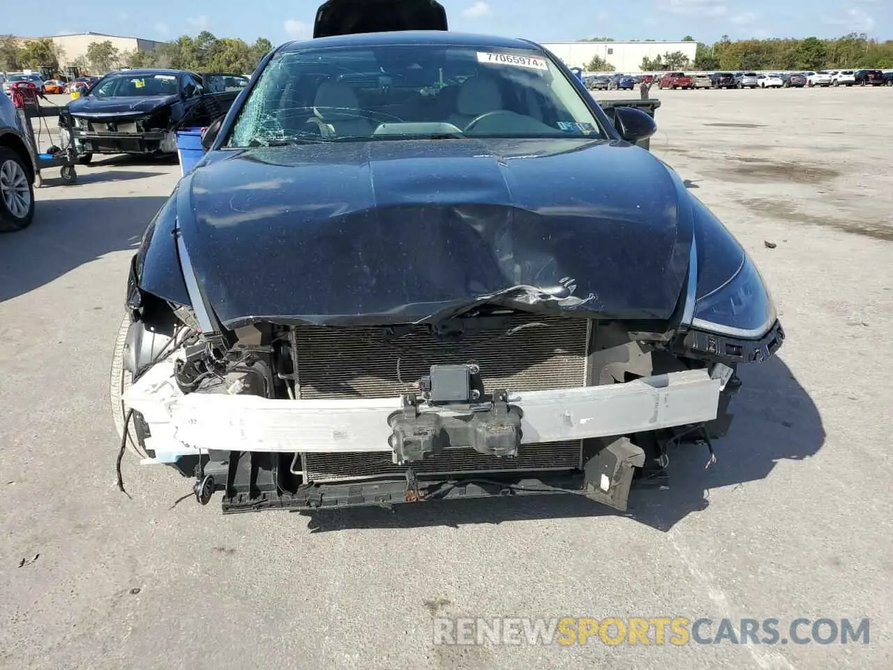 5 Photograph of a damaged car 5NPEF4JA4LH014431 HYUNDAI SONATA 2020