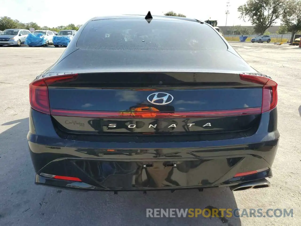 6 Photograph of a damaged car 5NPEF4JA4LH014431 HYUNDAI SONATA 2020