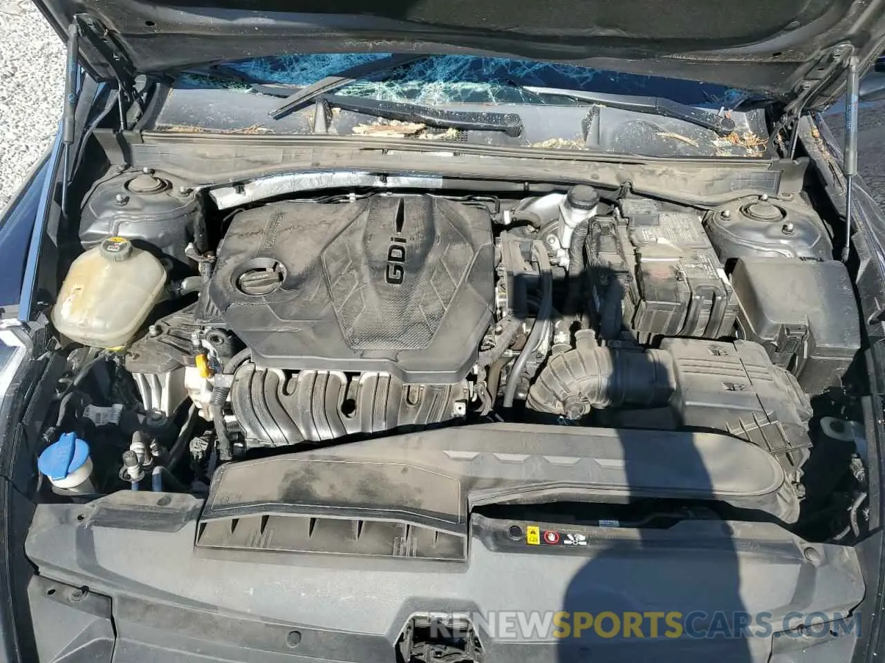 11 Photograph of a damaged car 5NPEF4JA5LH013336 HYUNDAI SONATA 2020