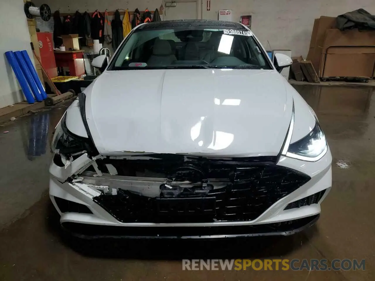 5 Photograph of a damaged car 5NPEF4JA5LH015751 HYUNDAI SONATA 2020
