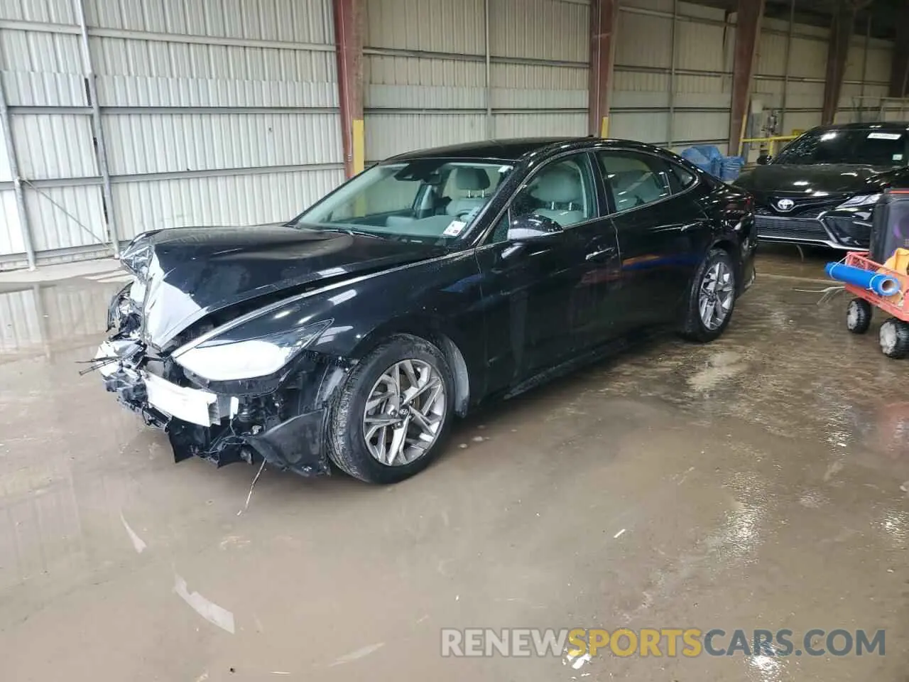 1 Photograph of a damaged car 5NPEF4JA5LH023509 HYUNDAI SONATA 2020
