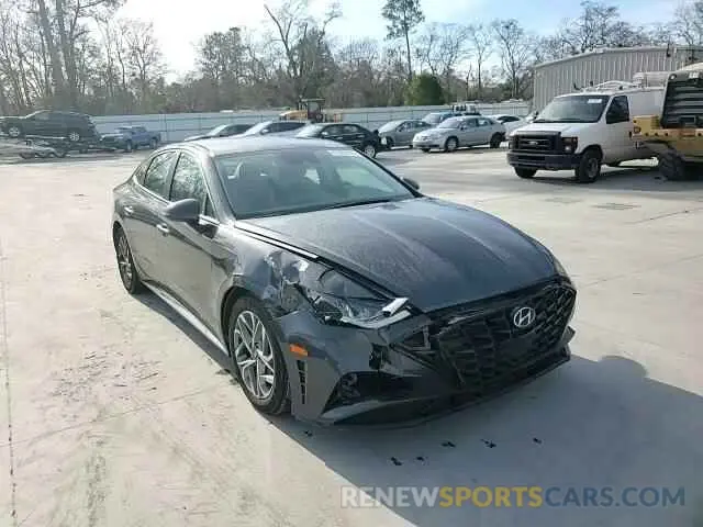 13 Photograph of a damaged car 5NPEF4JA5LH039337 HYUNDAI SONATA 2020