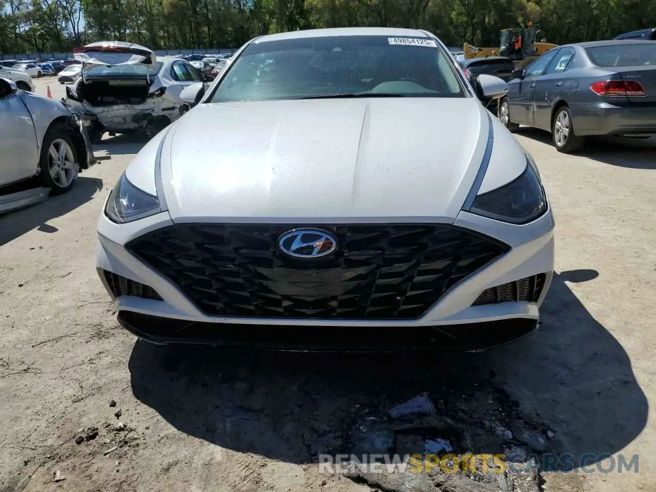 5 Photograph of a damaged car 5NPEF4JA6LH021557 HYUNDAI SONATA 2020