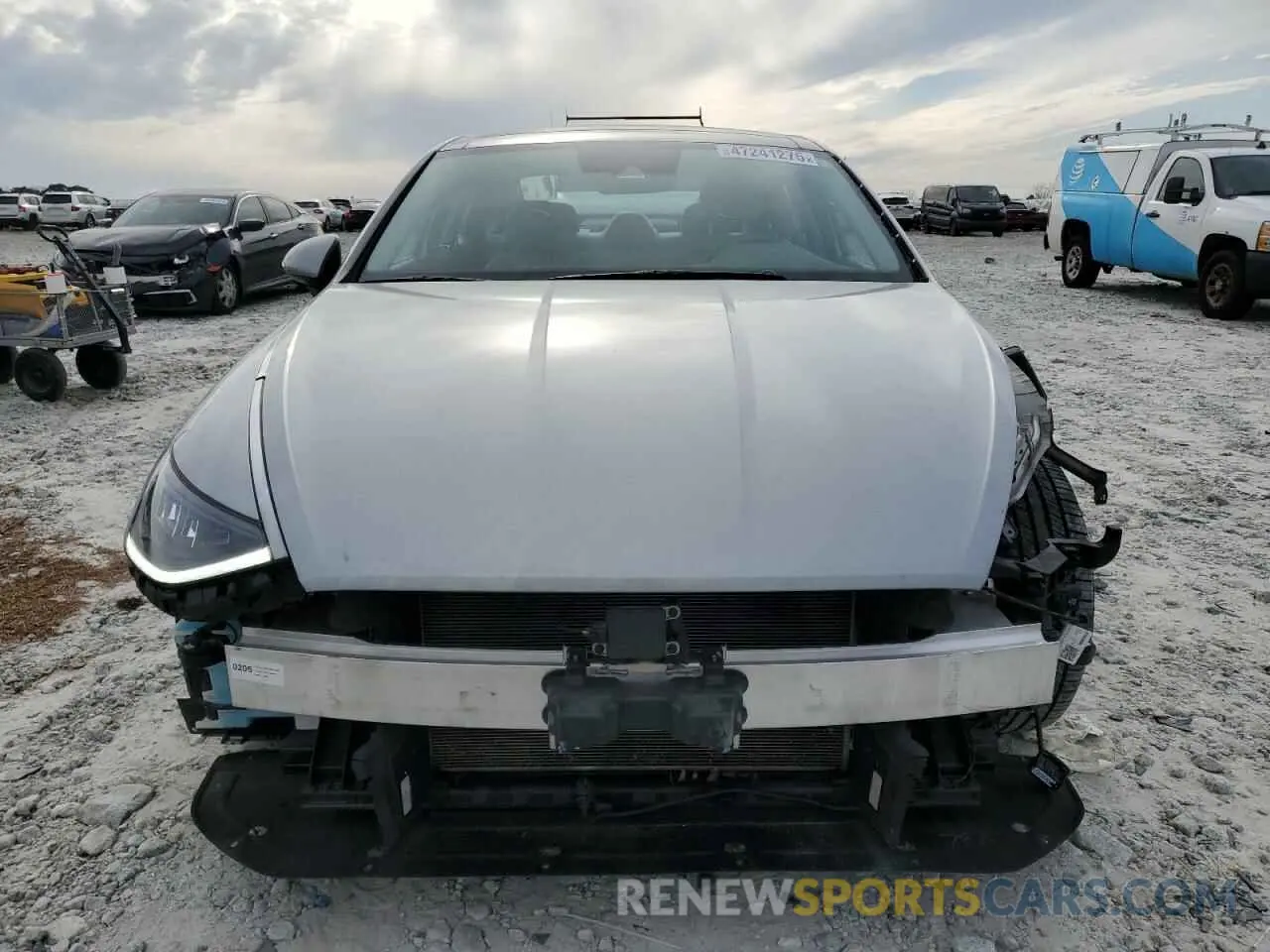 5 Photograph of a damaged car 5NPEF4JA6LH058687 HYUNDAI SONATA 2020
