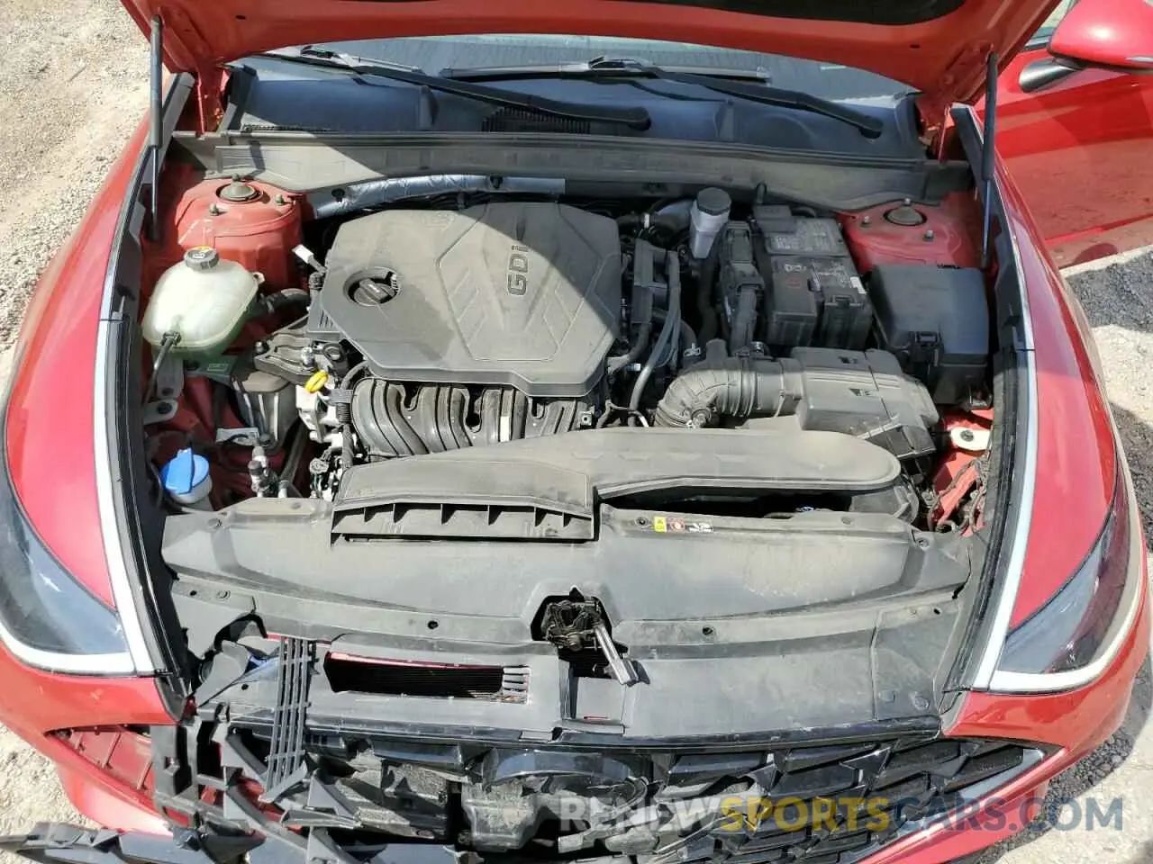 11 Photograph of a damaged car 5NPEF4JA6LH061539 HYUNDAI SONATA 2020