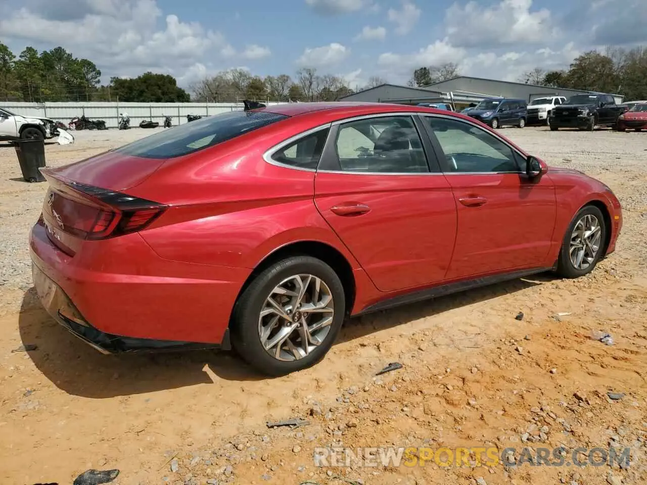 3 Photograph of a damaged car 5NPEF4JA7LH052817 HYUNDAI SONATA 2020
