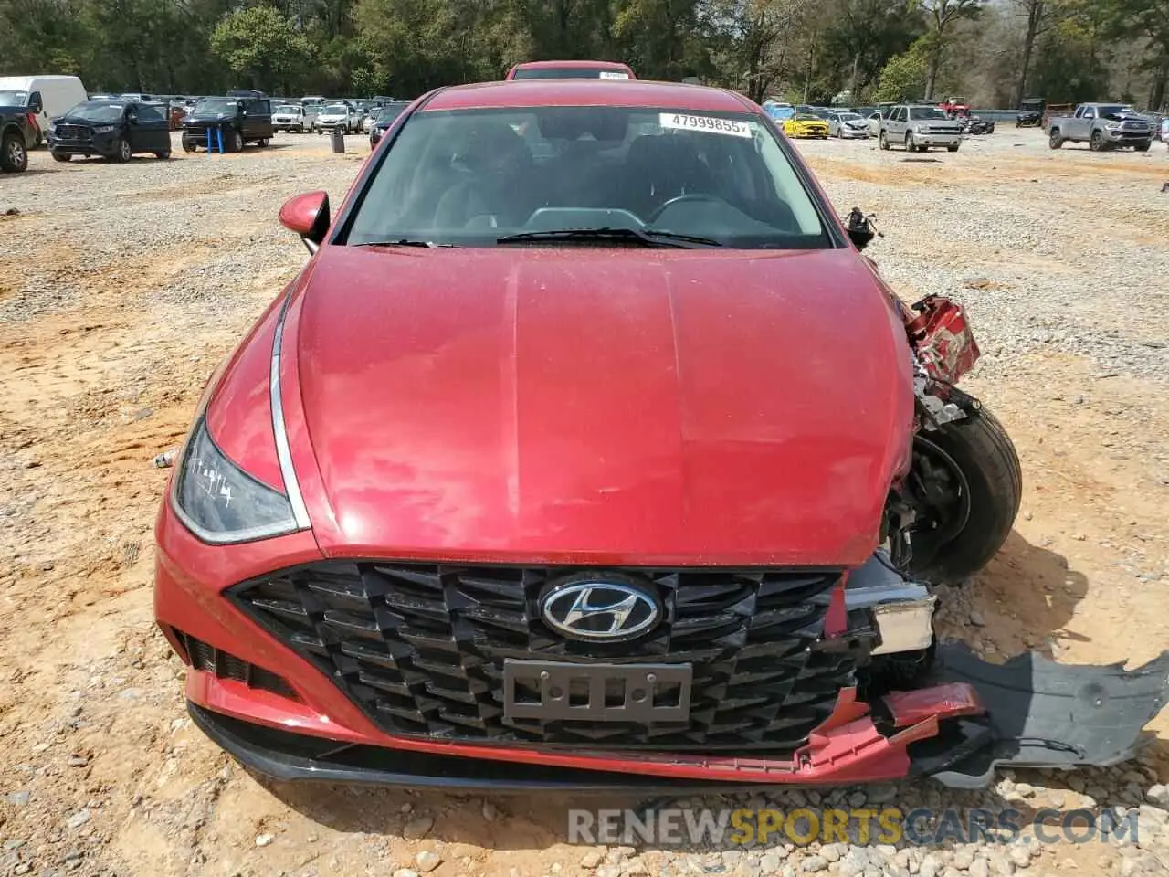 5 Photograph of a damaged car 5NPEF4JA7LH052817 HYUNDAI SONATA 2020