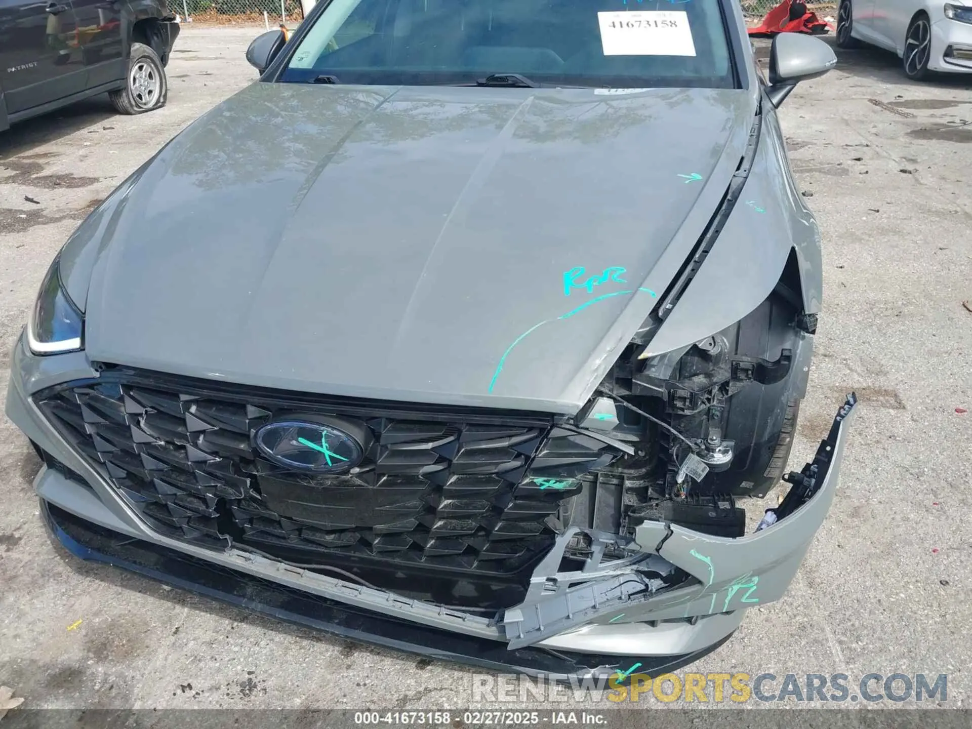 6 Photograph of a damaged car 5NPEF4JA7LH060559 HYUNDAI SONATA 2020