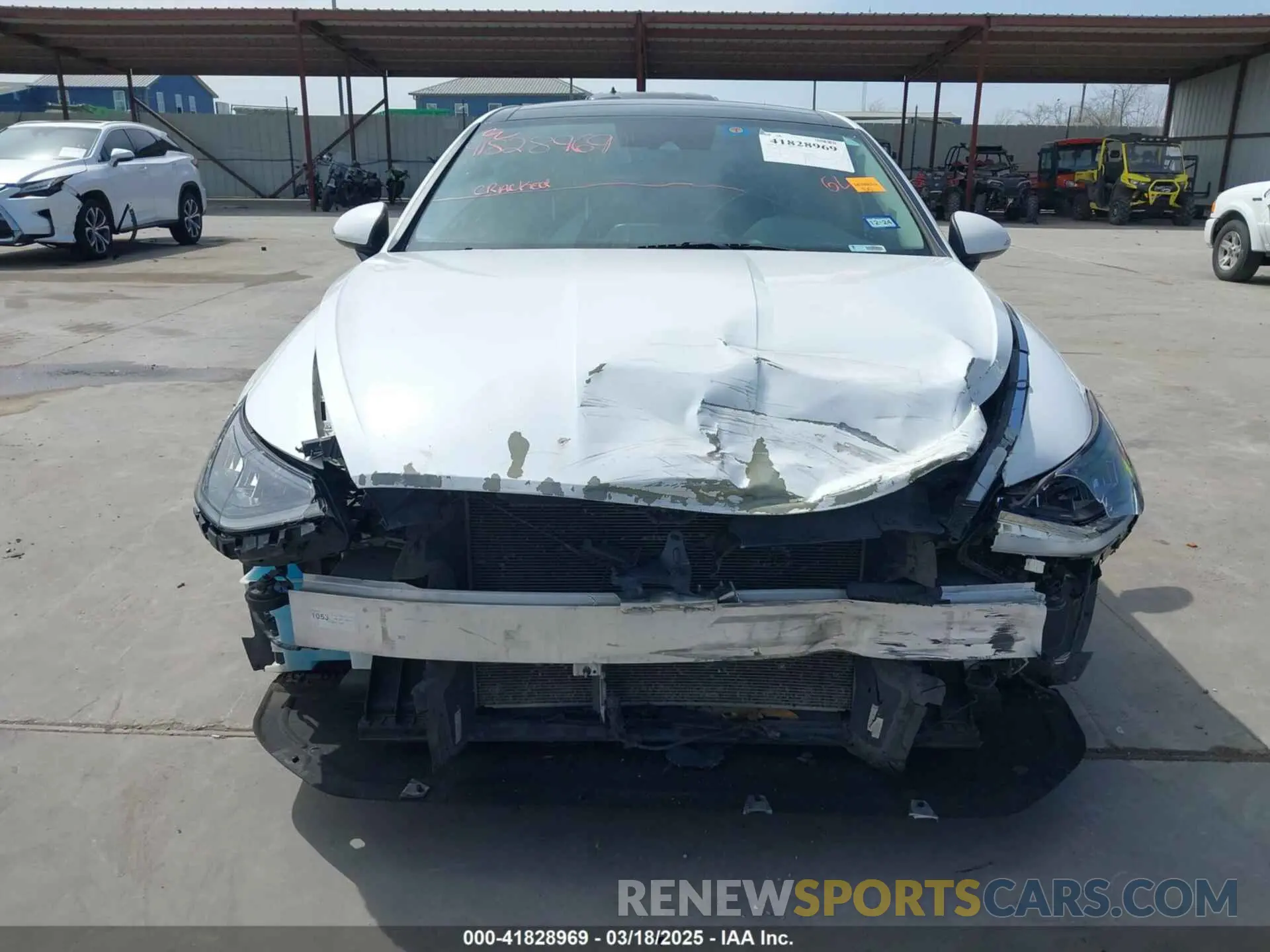 6 Photograph of a damaged car 5NPEF4JA8LH002363 HYUNDAI SONATA 2020