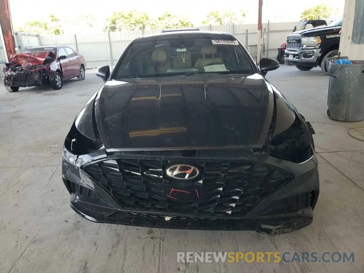 5 Photograph of a damaged car 5NPEF4JA8LH006462 HYUNDAI SONATA 2020
