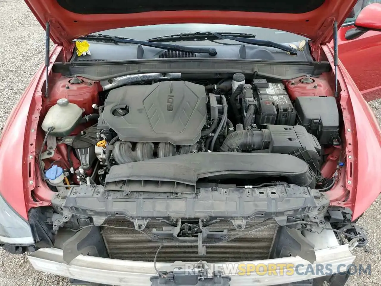 11 Photograph of a damaged car 5NPEF4JA9LH016644 HYUNDAI SONATA 2020