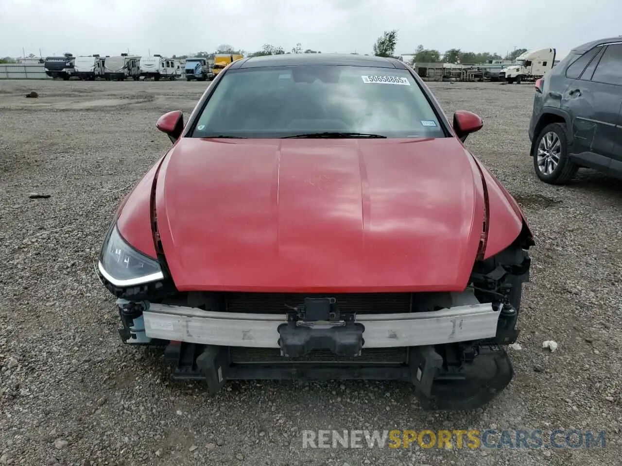 5 Photograph of a damaged car 5NPEF4JA9LH016644 HYUNDAI SONATA 2020