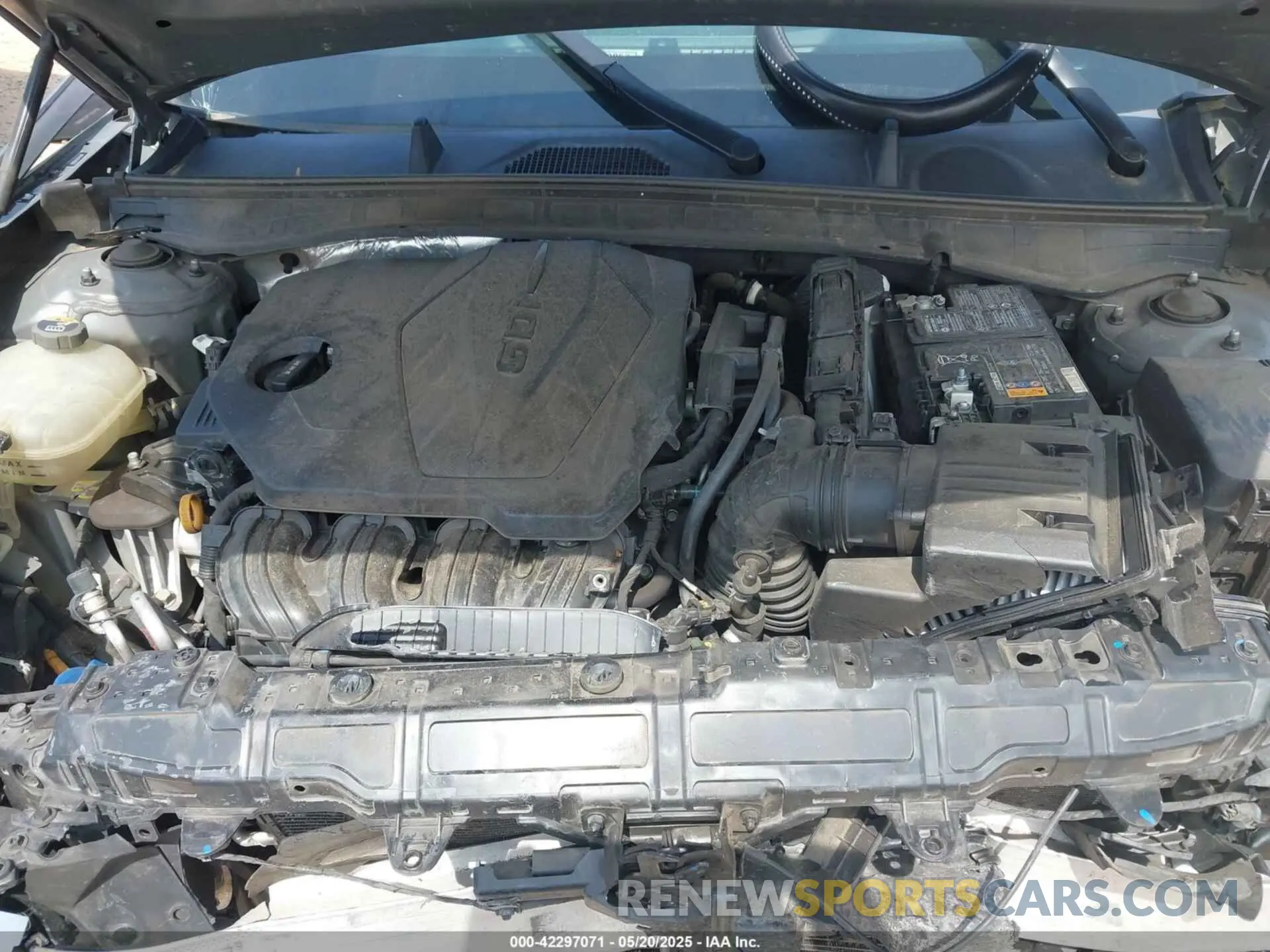 10 Photograph of a damaged car 5NPEF4JA9LH022606 HYUNDAI SONATA 2020