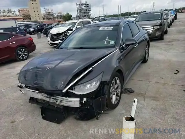 14 Photograph of a damaged car 5NPEF4JA9LH031676 HYUNDAI SONATA 2020