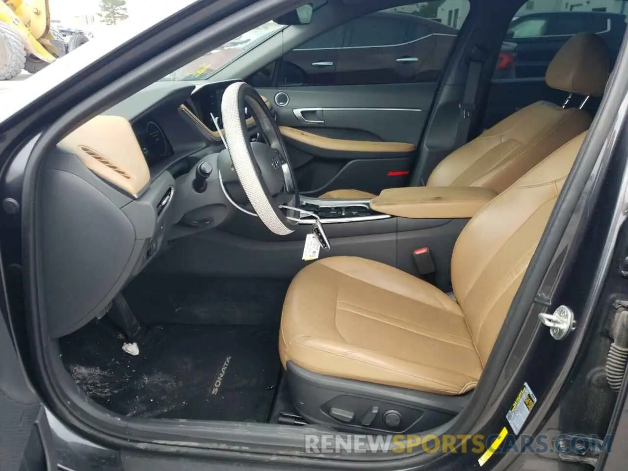 7 Photograph of a damaged car 5NPEF4JA9LH031676 HYUNDAI SONATA 2020