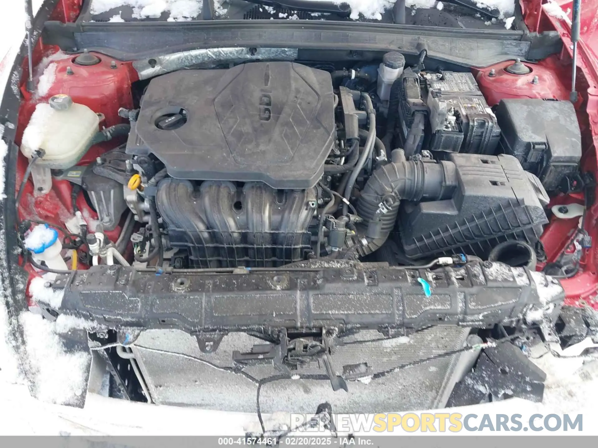 10 Photograph of a damaged car 5NPEF4JA9LH054679 HYUNDAI SONATA 2020
