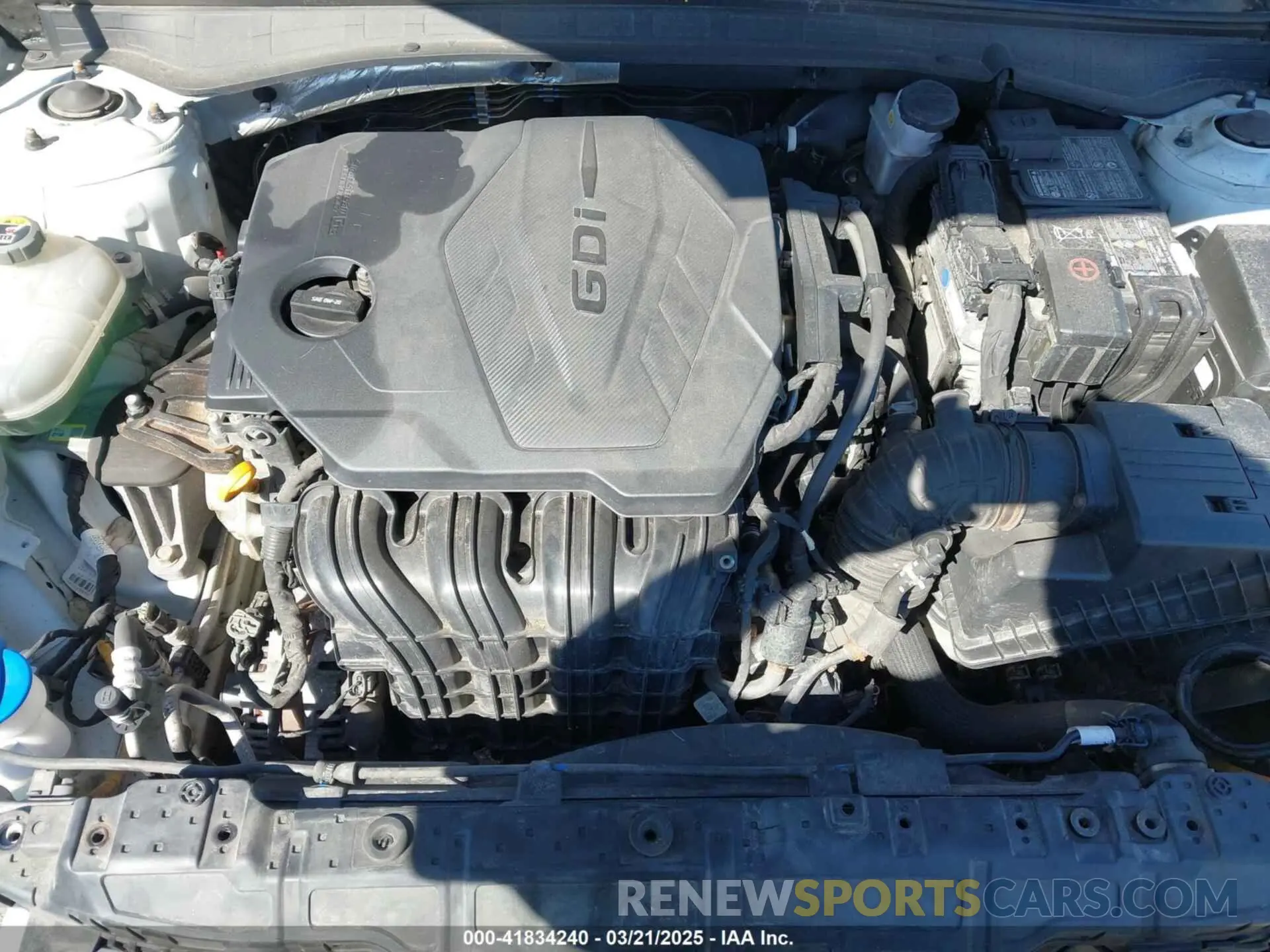10 Photograph of a damaged car 5NPEF4JAXLH016698 HYUNDAI SONATA 2020