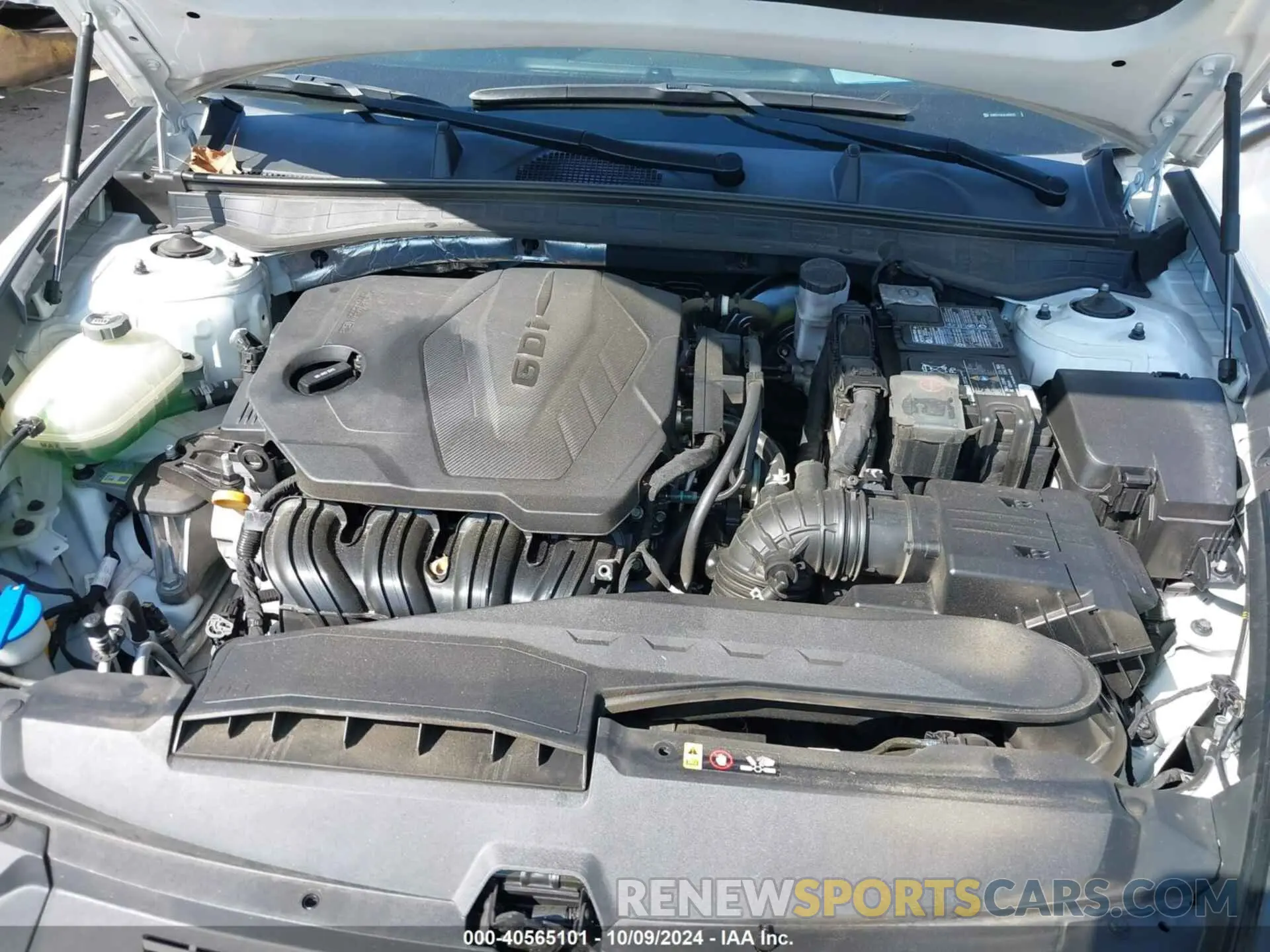 10 Photograph of a damaged car 5NPEF4JAXLH019231 HYUNDAI SONATA 2020