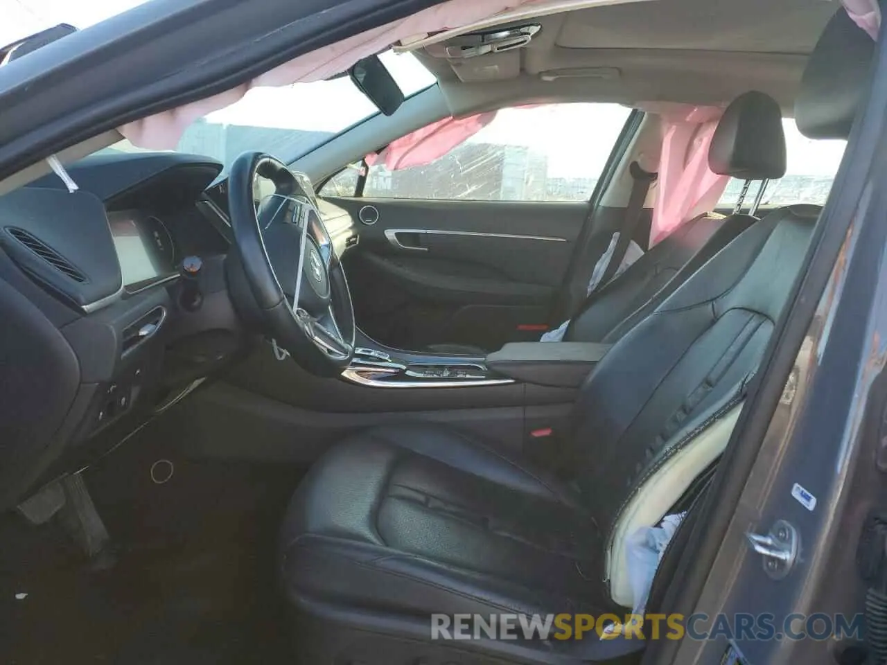7 Photograph of a damaged car 5NPEF4JAXLH035350 HYUNDAI SONATA 2020