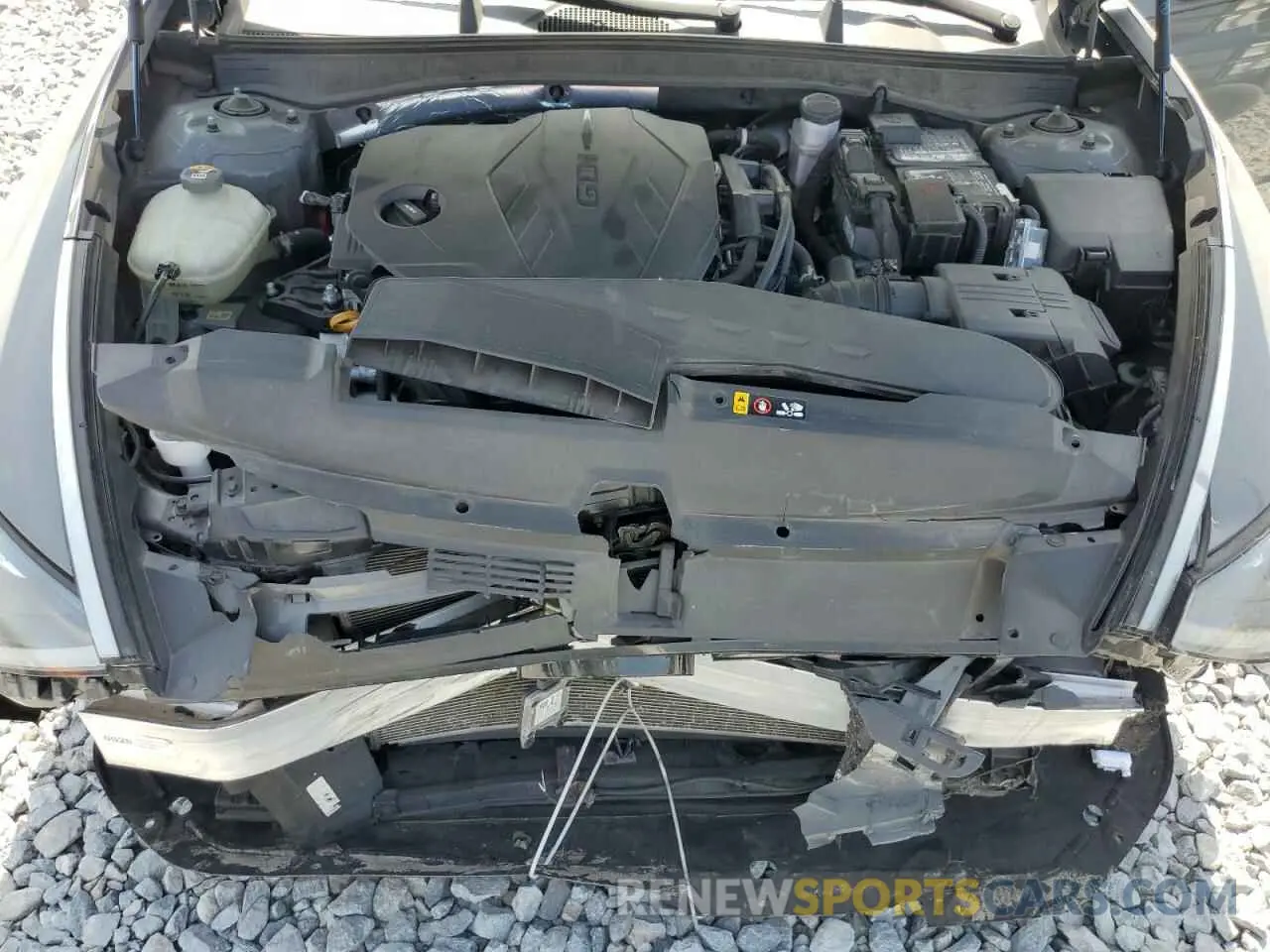 11 Photograph of a damaged car 5NPEF4JAXLH051757 HYUNDAI SONATA 2020