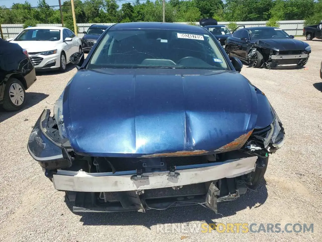 5 Photograph of a damaged car 5NPEF4JAXLH052763 HYUNDAI SONATA 2020