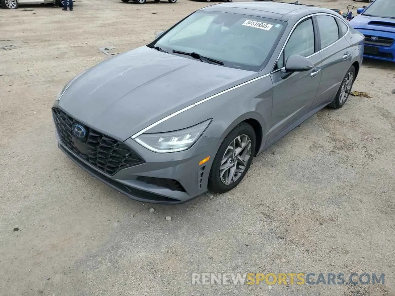 1 Photograph of a damaged car 5NPEF4JAXLH053203 HYUNDAI SONATA 2020